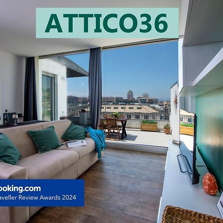 Attico Luxury Con Parcheggio E Terrazza Vista Mozzafiato Leilighet Genova Eksteriør bilde